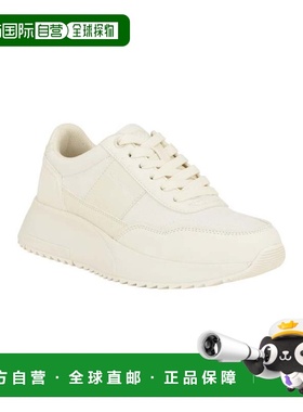 自营Calvin Klein Pippy Sneakers Women's White Lace Up Lifest