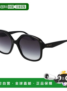 自营Ted Baker Acetate Women's Sunglasses - black 美国奥莱直