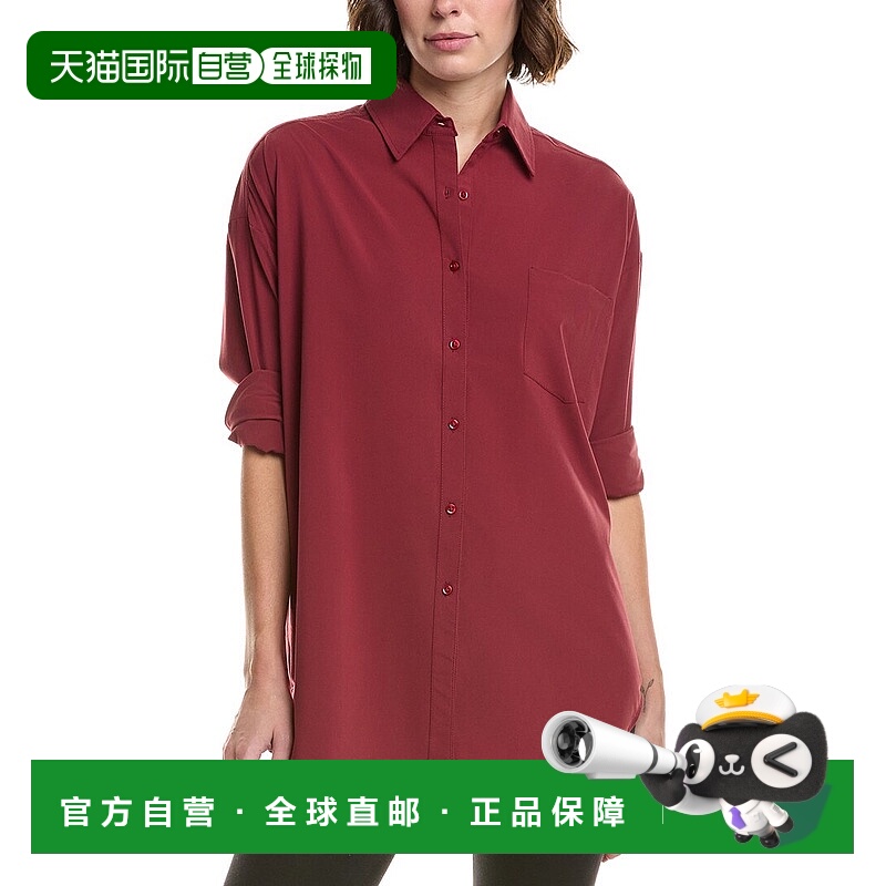自营925 Fit Chez-Mise Shirt - red 美国奥莱直发