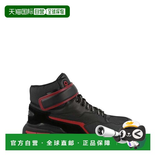 自营ferragamoCosma High-Top Sneakers - black 美国奥莱直发