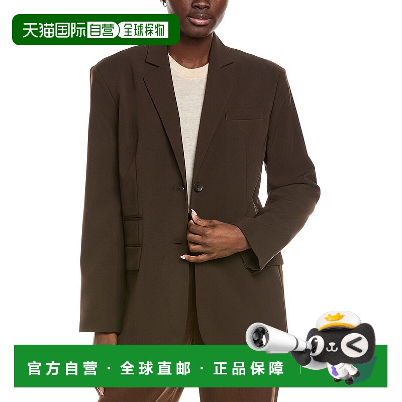 自营Kenneth Cole Twill Jacket - brown 美国奥莱直发