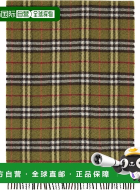 1h可退 香港直邮潮奢 Burberry 巴宝莉 女士 卡其色 Check Britis