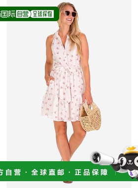 自营duffield lane安的白玫瑰连衣裙-白色 美国奥莱直发