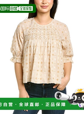 自营 Saylor Percy 上衣棕色 美国奥莱直发