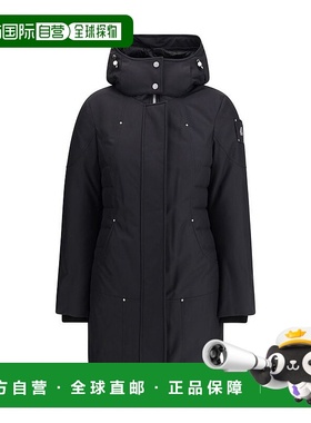 自营Moose Knuckles Recycled Polyester Women's Parka - black