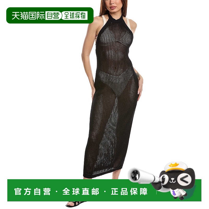 自营 Beach Riot Romee 长裙 - 黑色 美国奥莱直发