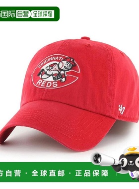 1h可退 【美国直邮】 47 Brand 男士红色辛辛那提红队 Cooperstow