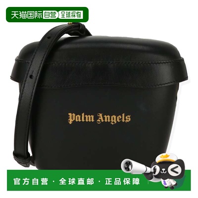 自营Palm Angels Womens Black Shoulder Bag - black 美国奥莱直