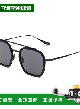 自营 Belstaff 不锈钢男士太阳镜 - 黑色 美国奥莱直发