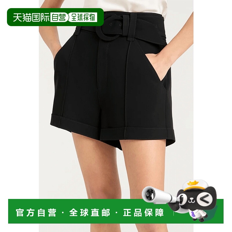 自营cinq a septAldi Short In Black - black 美国奥莱直发