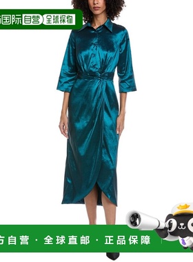 自营Rene Ruiz Shirtdress - blue 美国奥莱直发