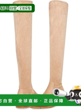 自营Women's Steve Madden Lizbeth Boots Taupe Round Toe Block