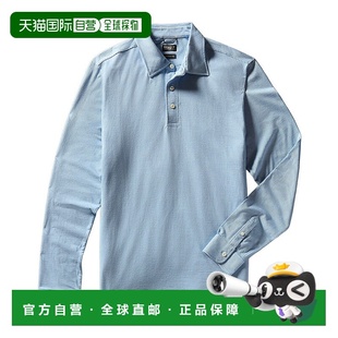 Movement blue Pique Shirt 美国奥莱直发 Polo 自营Faherty