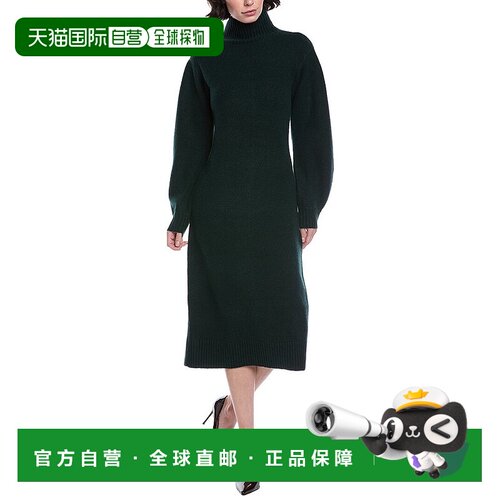 自营Walter Baker Adalina Midi Dress - teal 美国奥莱直发