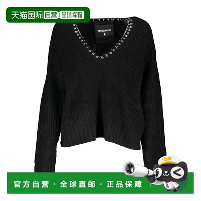自营Patrizia Pepe Tessuto Women Women's Sweater - black 美国