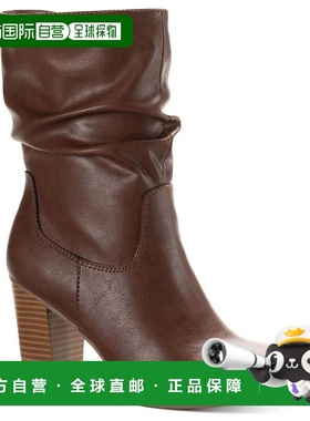 自营style & co.Style & Co Saraa Slouch Boots Women's Brown L