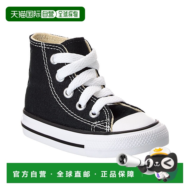 自营 converse匡威Chuck Taylor全明星帆布高帮运动鞋-黑色 美国