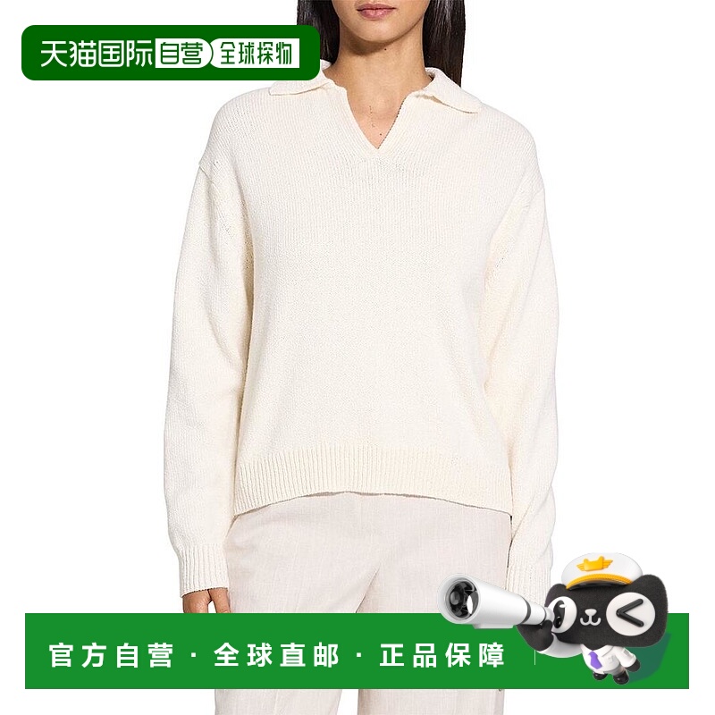1h可退 【美国直邮】theory 女士 Polo衫毛衣