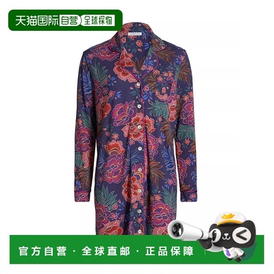 自营 Johnny Was 女士 Neena 长袖睡衣，Etta's Garden - etta's