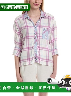 自营PJ Salvage Seeing Stripes Shirt - white 美国奥莱直发