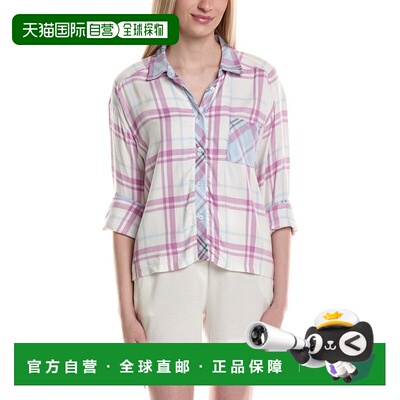自营PJ Salvage Seeing Stripes Shirt - white 美国奥莱直发