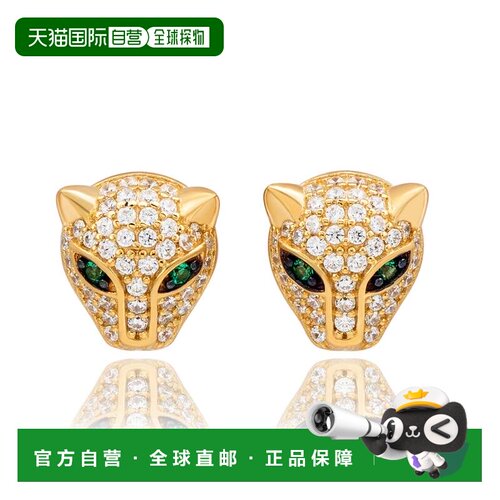 自营Suzy Levian White Sterling Silver Cubic Zirconia Panther