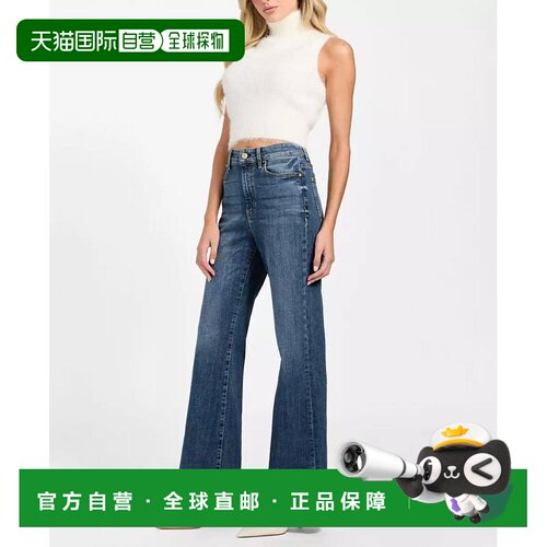 【美国直邮】guess 女士 牛仔裤阔腿裤直筒裤