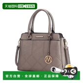 手提包 collectionMia 自营mia Elodie三格女式 白镴 美国奥