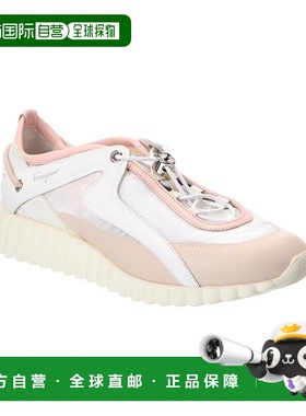 自营salvatore ferragamoFerragamo Pixie Leather Sneaker - whi