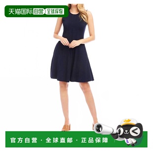 自營karen 連衣裙 海軍藍 美國奧萊直發(fā) kane海軍藍無袖