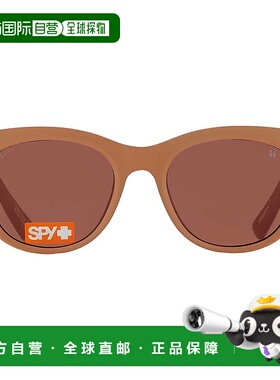 自营Spy BOUNDLESS Happy Brown Cat Eye Ladies Sunglasses 6700