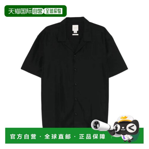 自营 CALVIN KLEIN 男士衬衫 LV04LF114GUB1 SS2026 黑色