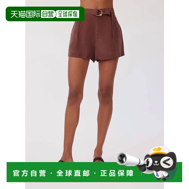 自营bella dahlD-Ring Sash Belt Short In Casablanca Brown - c