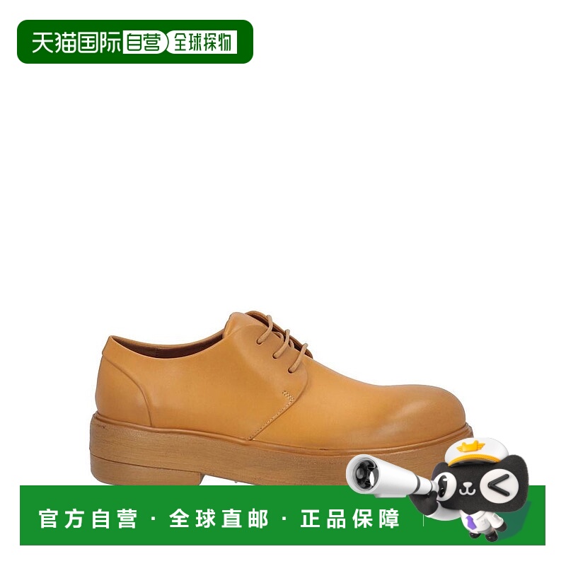 【美国直邮】marsell 女士 时尚休闲鞋皮鞋圆头真皮蕾丝