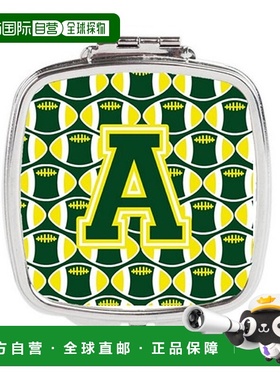 自营 Carolines Treasures CJ1075-ASCM 字母 A 足球绿色和正品