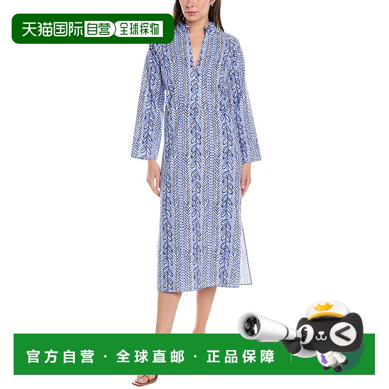自营 Sail to Sable Maxi Dress - blue 美国奥莱直发连衣裙