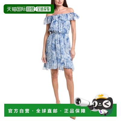 美国直邮自营l'agenceL’AGENCE Leonie Off-Shoulder Silk Dres