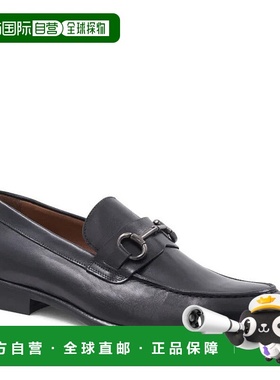 自营Bruno Magli Alessandro Bit Loafer Men's Black Leather Al