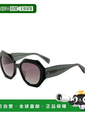 自营Rag & Bone Women's Green 53mm Sunglasses - green 美国奥