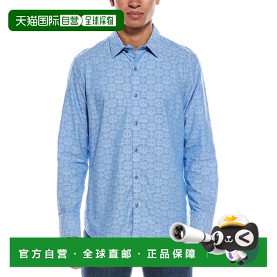 自营Robert Graham Stellman Woven Shirt - light blue 美国奥莱