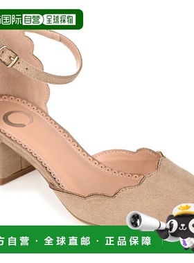 自营 Journee Collection 女士 Edna 高跟鞋 - 灰褐色 美国奥莱直