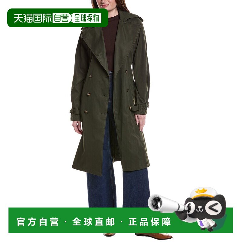 自营ANNA KAY Melbino Trench Coat - green 美国奥莱直发风衣