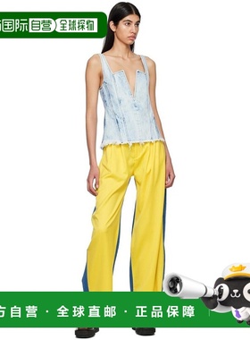 1h可退 【美国直邮】marques almeida 女士 休闲裤牛仔裤直筒裤