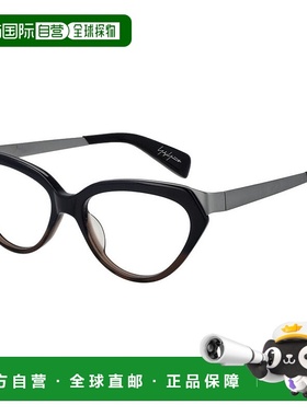 自营yohji yamamoto山本耀司中性款光学相框-黑色 美国奥莱直发