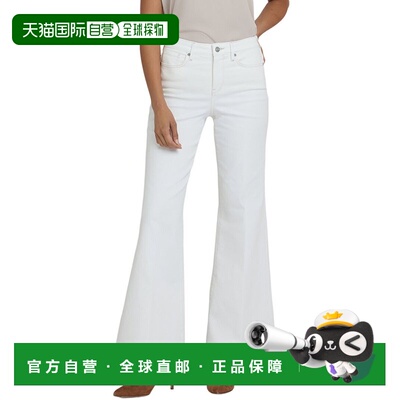 自营NYDJ Mia Winter White Palazzo Jean - white 美国奥莱直发