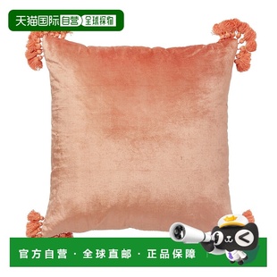 自营 roselliRaj Terracotta 天鹅绒枕头 - teracotta 美国奥莱直
