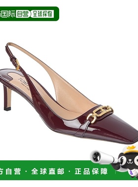 自营 Tom Ford Whitney专利斜背泵-红色 美国奥莱直发高跟鞋