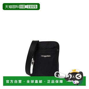 baggallini 黑色 女式 防盗活动小斜挎包 美国奥 Securtex 自营