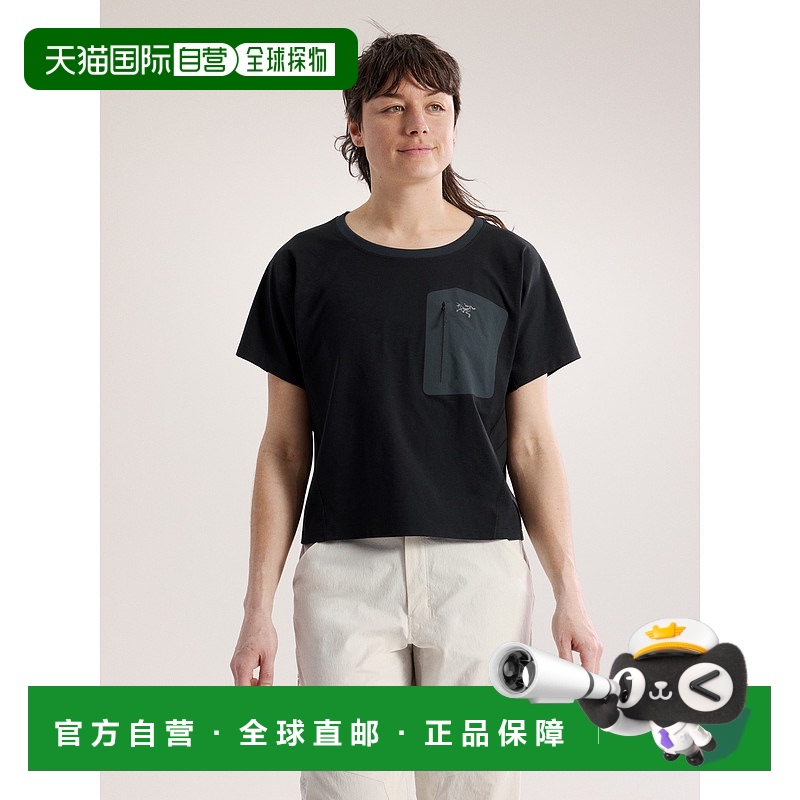 自营 ARC'TERYX/始祖鸟  Clarkia MC 女士圆领T恤