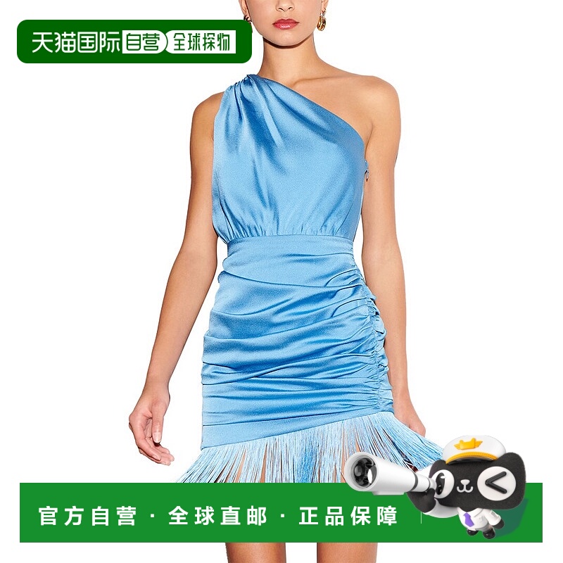 自营Saylor Sainte Mini Dress - blue 美国奥莱直发